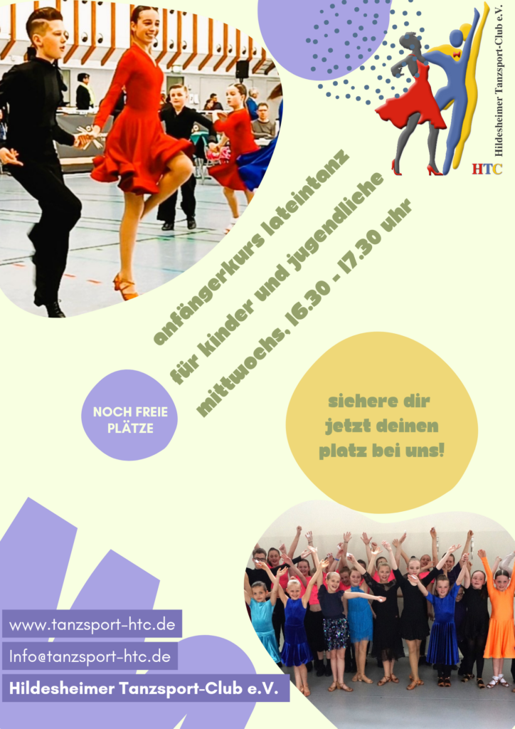 Tanzen Tanzen für Kids | HTC – Ihr Tanzsport-Club in Hildesheim